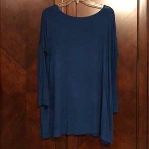Teal Cherish brand tunic dress